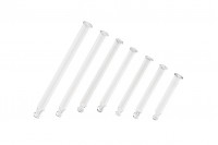 Glass tube with ball for droppers of 5-100 ml (non graduated)