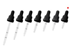 Pipettenmontur 5 ml mit schwarzem, breitem Sicherheitsverschluss, Skala und schwarzem Gummi- Einzelverpackung-εικόνα_σύνθεση