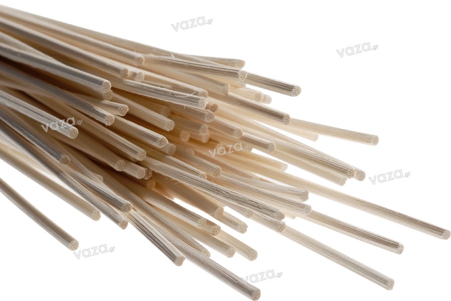 Bastoncini bamboo assorbenti e flessibili per diffusori ambiente 2,75x250 mm – 100 pz
