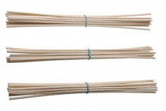 Bastoncini di bambù assorbenti e flessibili per profumatori ambiente 3x250 mm – 10 pz
