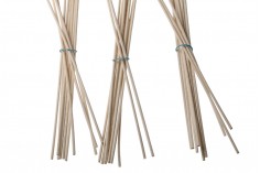 Bâtons tiges en bambou, absorbants et flexibles, pour parfum d’ambiance 3x250 mm – lot de 10 pièces