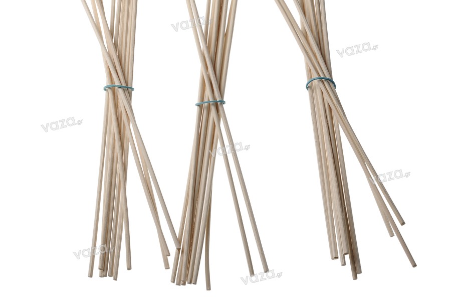 Bâtons tiges en bambou, absorbants et flexibles, pour parfum d’ambiance 3x250 mm – lot de 10 pièces
