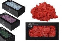 Decorative mosses in various colors - 200 g package