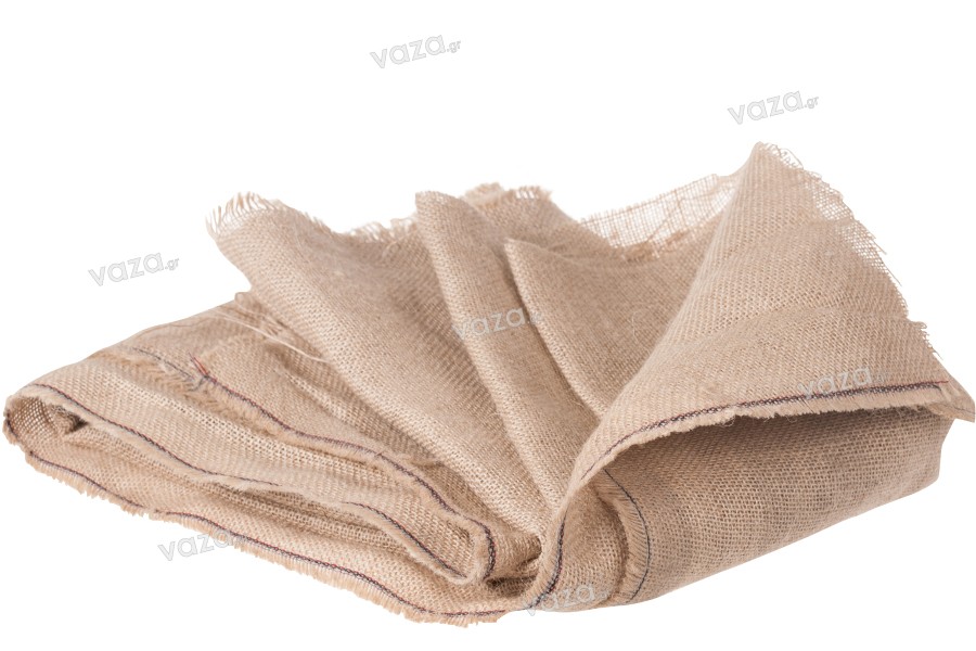 Hessian jute fabric (1,60 m wide and 1m long per piece) 