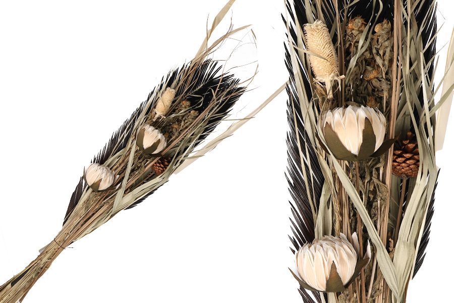 Decorative dried flowers 1.1 m in bouquet Decorative dried flowers 1.1 m in bouquet