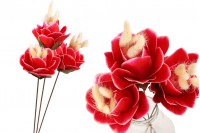 Flowers 60 cm for decoration (bouquet 3 pcs)