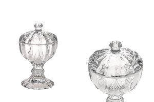 Récipient en verre 98 x 59 mm avec support et couvercle.-εικόνα_προϊοντική