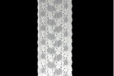 Pizzo in nylon morbido ed elastico, con larghezza di 20 mm - 10 metri ciascuno