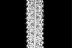 Soft nylon lace trim, width 200 mm - length 3 m each piece