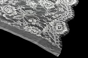 Dentelle souple en nylon fixe d’une largeur de 3 mètres - 3 mètres/pièce-εικόνα_σύνθεση