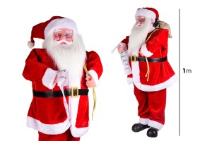 Babagjyshi dekorativ  me lëvizje dhe muzikë - lartësia 50 cm-εικόνα_διαστάσεις