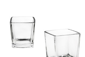 Deko Glas für Kerzen und Öllämpchen viereckig 73x76 mm-εικόνα_προϊοντική