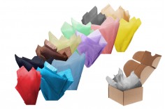 Touch paper in different colors 50x75 cm - 50 pcs