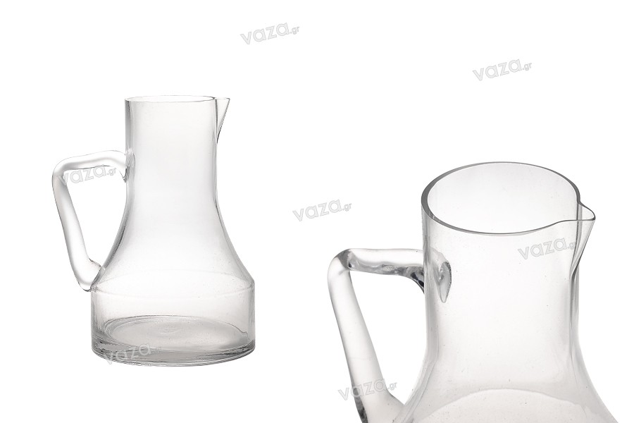 2300 ml glass pitcher with handle in size 164x250