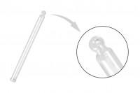 Glass tube, transparent for PP28 (200 ml) - length 113 mm