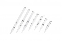 Graduated glass nozzle tube for dropper 5-100 ml