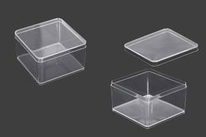 Box für Hochzeit - Taufbevorzugung 75x50x90mm transparent, Kunststoff-εικόνα_προϊοντική