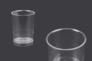 Cup (bowl) 150 ml in cylindrical shape for sweets - 10 pcss-εικόνα_προϊοντική