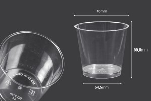 Cup (bowl) 190 ml for sweets - 25 pcs-2