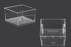 Cup (bowl) 150 ml in square shape for sweets - 25 pcs-1