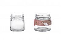 40 ml glass favor jar without a cap*