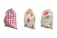 Fabric pouch 100x140 mm in different colors