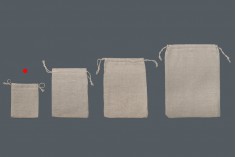 Sacchetto portaconfetti in tessuto 80x100 in colore beige – 50 pz