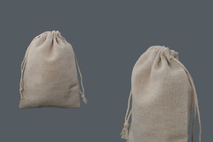 Stoffsäckchen, beige 100x140mm -50 Stücke-1