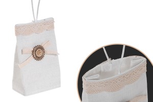 Handgemachte Säckchen für Gastgeschenke  75x45x120mm - 12 Stücke-bildabmessungen