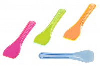 Utensils for sweets - ice cream 9,5 cm colored - 100 pcs (mix)