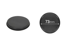 Bouchons en plastique pour tuyaux (madren) 73 mm - 2 pcs-photo_dimensions