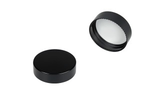 Couvercle en plastique de couleur noir mat avec doublure intérieure-εικόνα_προϊοντική