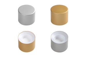 Couvercle en plastique PP24 avec revêtement en aluminium et joint interne-2