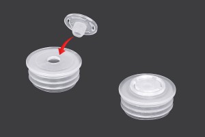 Tappo di plastica con copertura per bottiglie PP28 - 50 pezzi.-εικόνα_προϊοντική