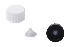 Tappo in plastica con tappo interno conico PP18 - 20 pezzi.-1