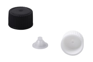 Tappo in plastica con tappo interno conico PP18 - 20 pezzi.-3