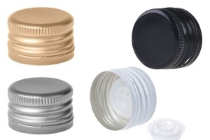 Bouchon en aluminium pré-vissé à débit contrôlé en PP 28 et possibilité d'étanchéité-εικόνα_προϊοντική