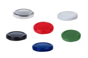Metal Caps T.O. 53 with a seal button in a variety of colors - 20 pcs