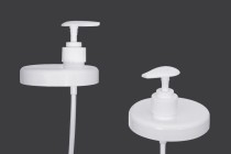 White jar cap with cream dispenser pump-image_product