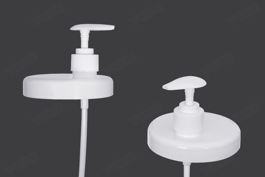 White jar cap with cream dispenser pump-image_product