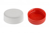 Plastic cap with safety 38/33 - in 2 colors