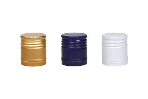 Tappo a vite in alluminio PP30 con liner interno.-2