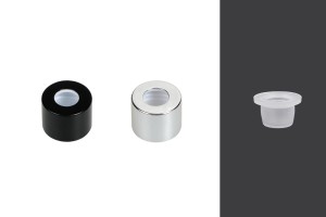 Couvercle en aluminium pour diffuseur de parfum PP24 avec accueil pour des bâtonnets et boucon en différentes couleurs-1