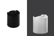 Coperchio disk-top in plastica PP20 bianco o nero