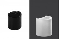 Coperchio disk-top in plastica PP20 bianco o nero