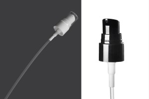 Pumpe für Cremes PP 20 mit transparentem Deckel-2