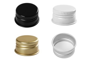 Alu- Schraubverschluss 24x15 in verschiedenen Farben mit Einsatz (liner)-εικόνα_σύνθεση