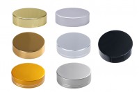 Plastic cap with aluminum coating and inner liner - in various colors - (for 24-1 and 79-2 jars)