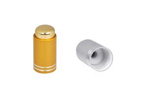 Luxusaluminiumverschluss mit Knopf für Pipetten von 5 ml bis 100 ml-εικόνα_σύνθεση