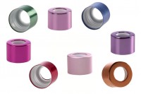 Καπάκι - δαχτυλίδι αλουμινίου για σταγονόμετρα 5 έως 100 ml σε διάφορα χρώματα
